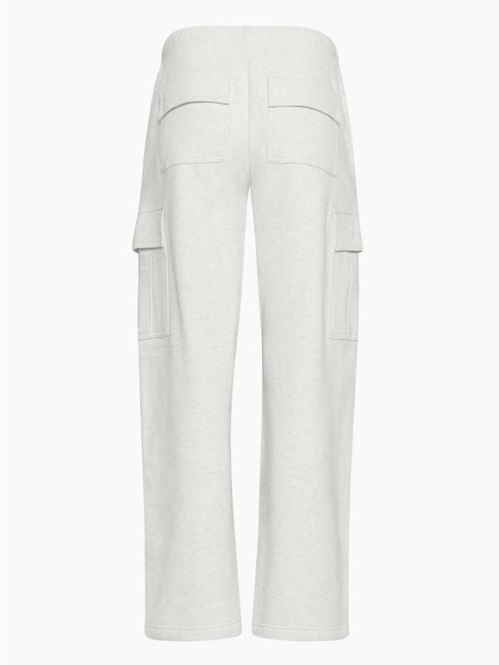 TNA Cozy fleece mega cargo sweatpants in heather gray S